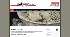 Desktop Screenshot of pakmix.com
